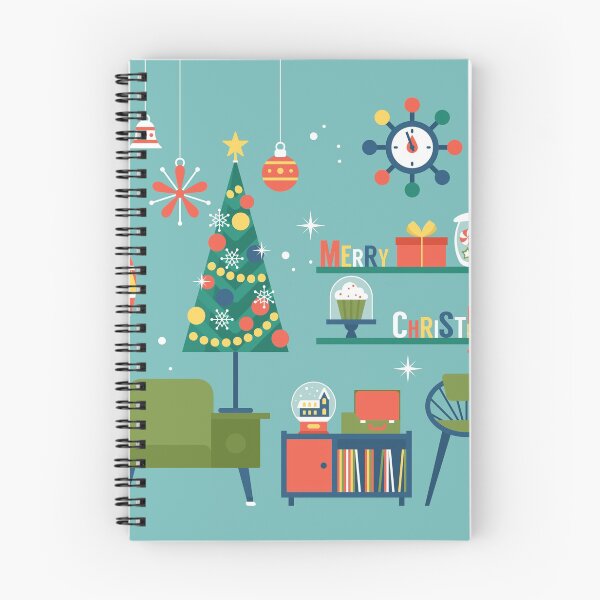 Artikelvorschau, Retro Weihnachten Wohnzimmer Design entworfen und verkauft von 1beachbum.