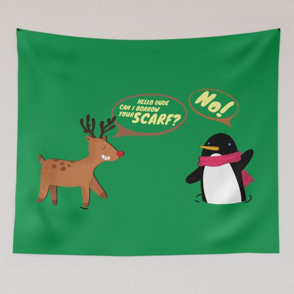 Item preview, funny scarf comic designed and sold by vibeno1.