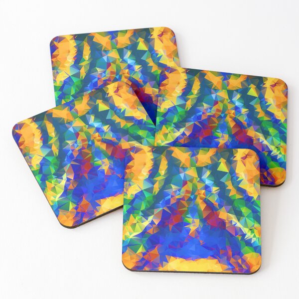 Item preview, Polygonal bright design designed and sold by myikigai.