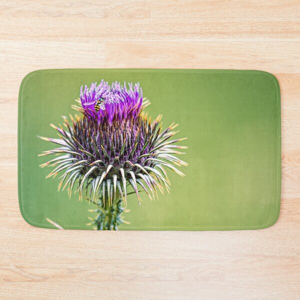 Item preview, Bee on a Scottish thistle designed and sold by Teniche.