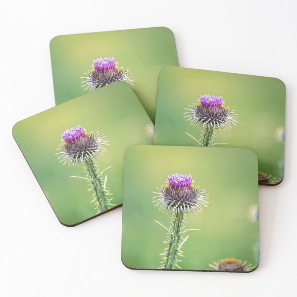 Item preview, Bee on a Scottish thistle designed and sold by Teniche.