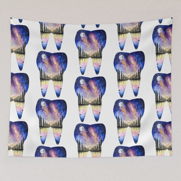 Item preview, Galaxy Tooth| Dentist| Dental hygenist | tooth art designed and sold by Sanjyoti patil.