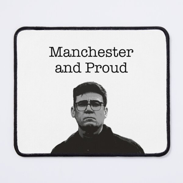 Item preview, Andy Burnham Manchester and Proud | Mayor Manchester | Black Print designed and sold by SJ Designs.