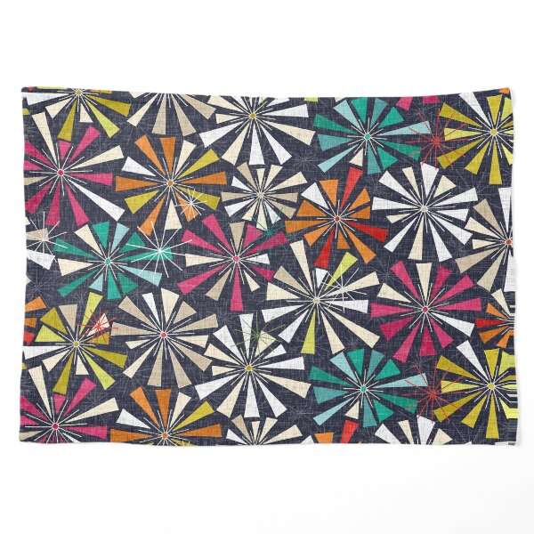 fireworks cobalt Pet Blanket