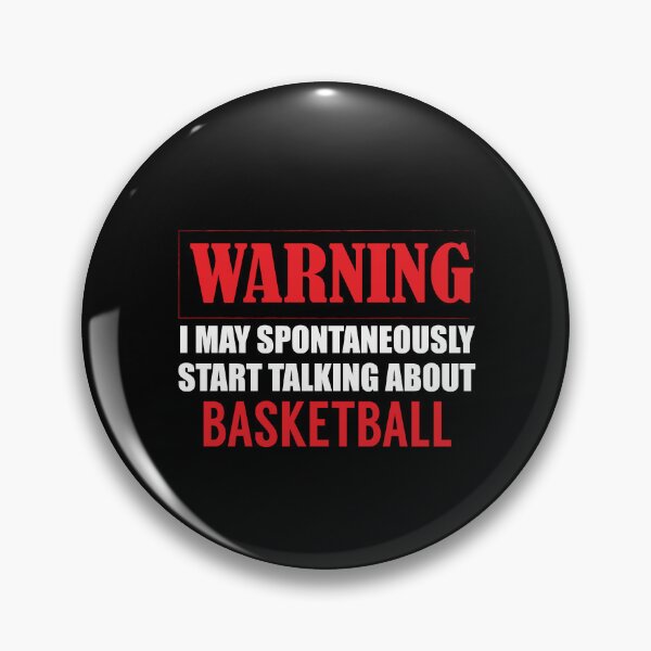 Artikelvorschau, Achtung, ich kann spontan über Basketball sprechen entworfen und verkauft von TendyTees.