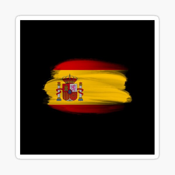 Bandera Española Pegatina