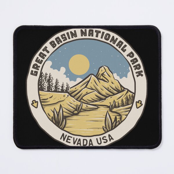 Item preview, Great Basin National Park Vintage Mountain Path designed and sold by JordanHolmes.