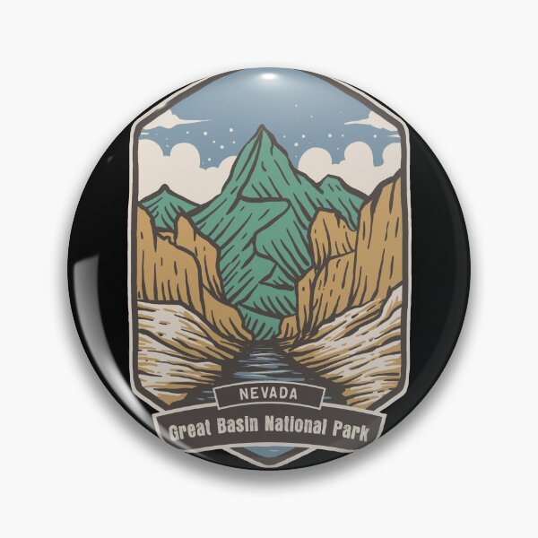 Item preview, Great Basin National Park Vintage Mountain Valley designed and sold by JordanHolmes.