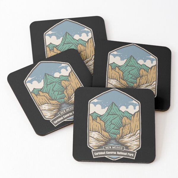 Item preview, Carlsbad Caverns National Park Vintage Mountain Valley designed and sold by JordanHolmes.