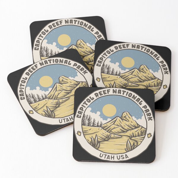Item preview, Capitol Reef National Park Vintage Mountain Path designed and sold by JordanHolmes.