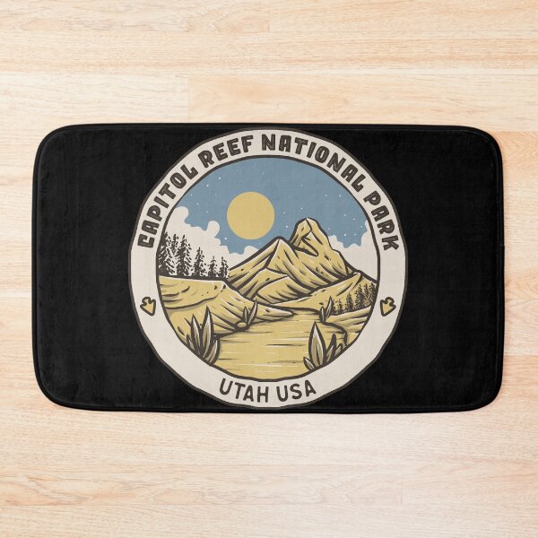 Item preview, Capitol Reef National Park Vintage Mountain Path designed and sold by JordanHolmes.