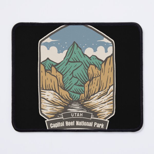 Item preview, Capitol Reef National Park Vintage Mountain Valley designed and sold by JordanHolmes.