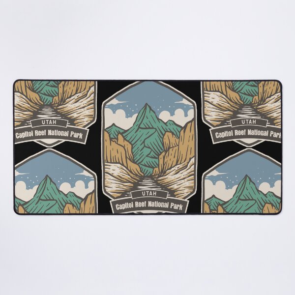 Item preview, Capitol Reef National Park Vintage Mountain Valley designed and sold by JordanHolmes.