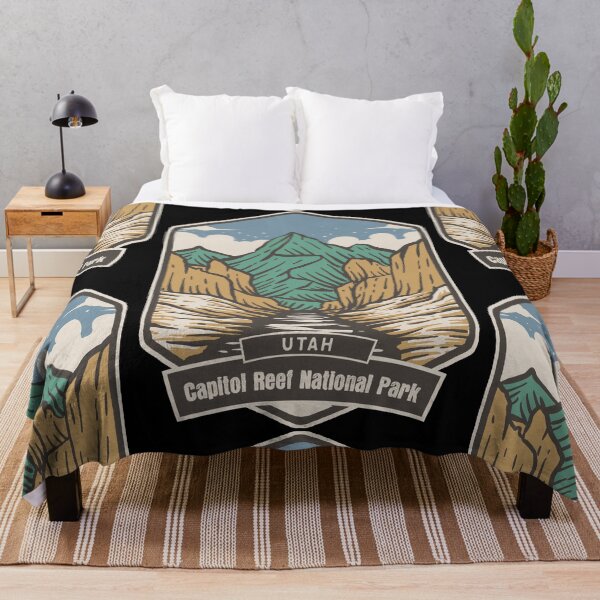 Item preview, Capitol Reef National Park Vintage Mountain Valley designed and sold by JordanHolmes.