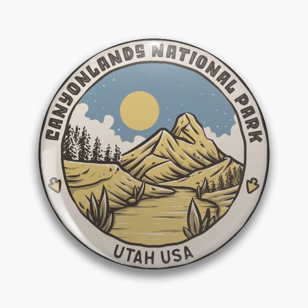 Item preview, Canyonlands National Park Vintage Mountain Path designed and sold by JordanHolmes.