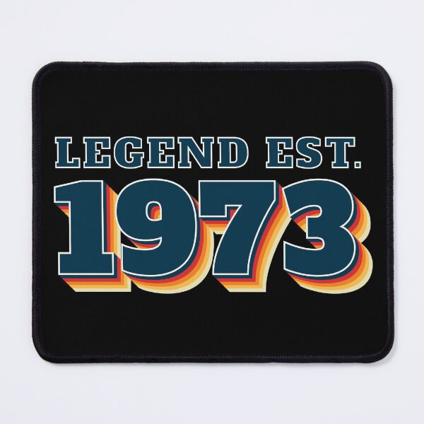 Item preview, Legend Established 1973 - Vintage Retro Birthday Design designed and sold by RaybenMedia.