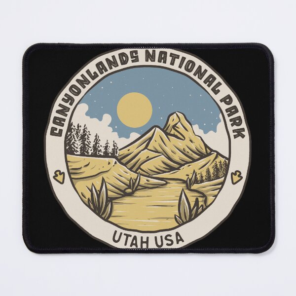 Item preview, Canyonlands National Park Vintage Mountain Path designed and sold by JordanHolmes.