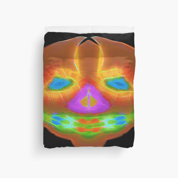 Item preview, HALLOWEEN ABSTRACT POSITIVE VIBES MEXICAN SKULL PAINTING. designed and sold by Ralek.