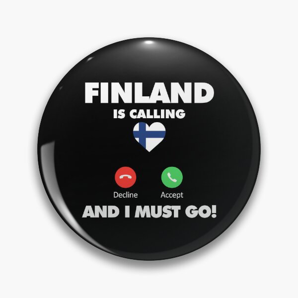 Aperçu de l'œuvre La Finlande m'appelle et je dois y aller créée et vendue par HelloFromAja.