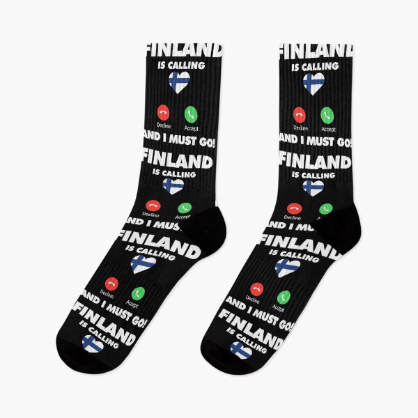 Aperçu de l'œuvre La Finlande m'appelle et je dois y aller créée et vendue par HelloFromAja.