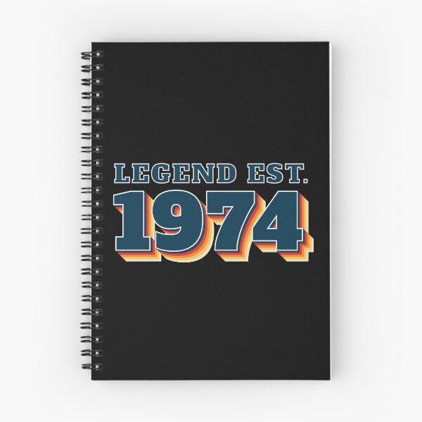Item preview, Legend Established 1974 - Vintage Retro Birthday Design designed and sold by RaybenMedia.
