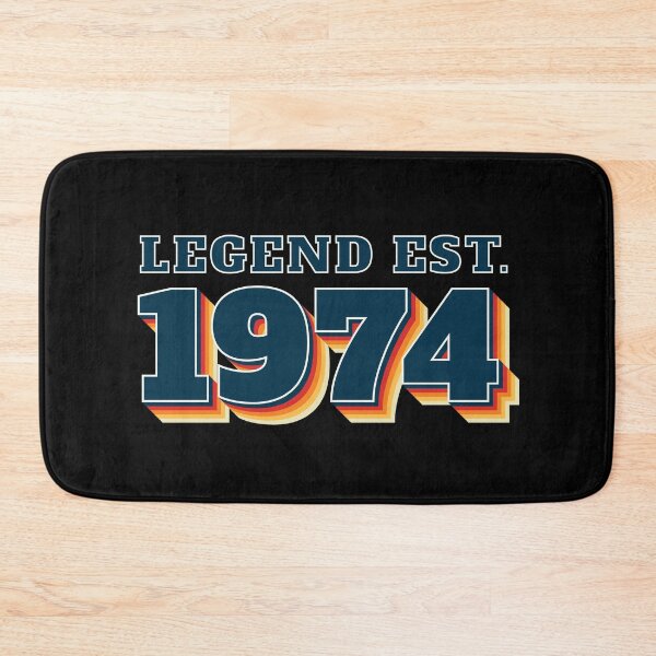 Artikelvorschau, Legende gegründet 1974 - Vintage Retro Geburtstagsdesign entworfen und verkauft von RaybenMedia.