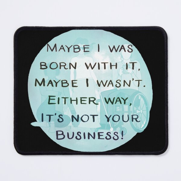 Item preview, Maybe I was born with it designed and sold by NatLeBrunDesign.
