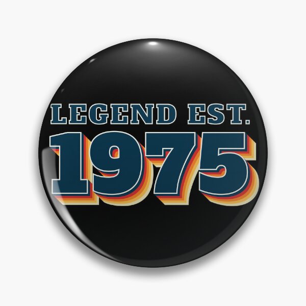 Item preview, Legend Established 1975 - Vintage Retro Birthday Design designed and sold by RaybenMedia.