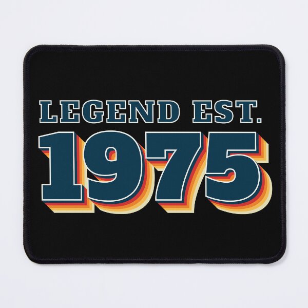 Item preview, Legend Established 1975 - Vintage Retro Birthday Design designed and sold by RaybenMedia.