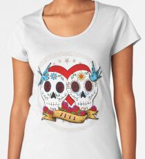 Love Skulls Women's Premium T-Shirt