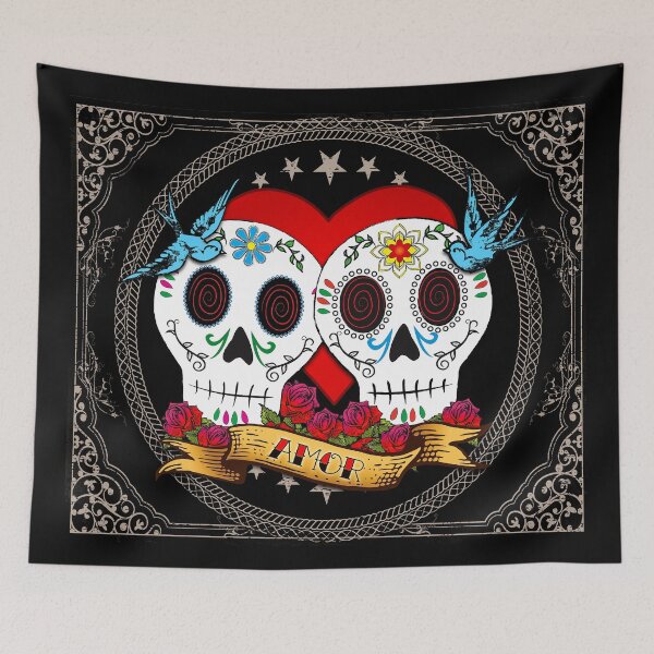 Item preview, Love Skulls designed and sold by Tammy Wetzel.
