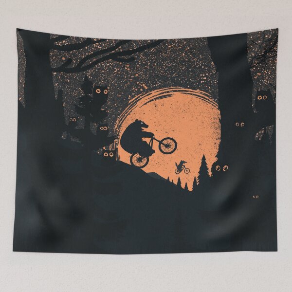 Item preview, Fox Punk and Orange Moon designed and sold by tabemisa.