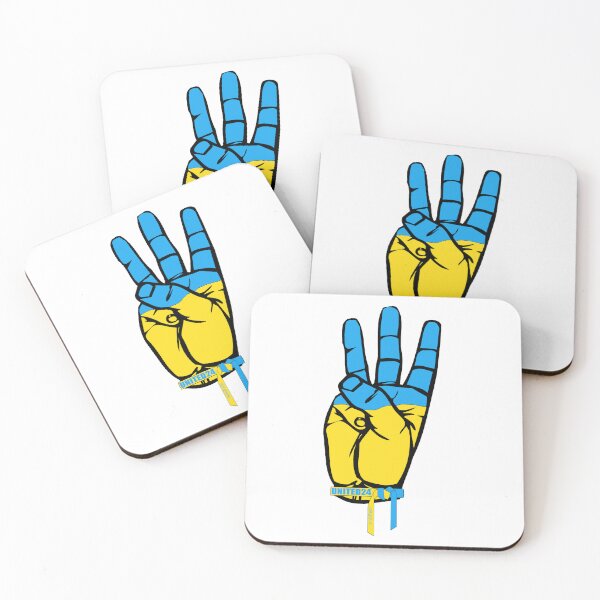 Item preview, Ukrainian Three Finger Trident designed and sold by Hunnybugs.