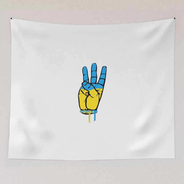 Item preview, Ukrainian Three Finger Trident designed and sold by Hunnybugs.