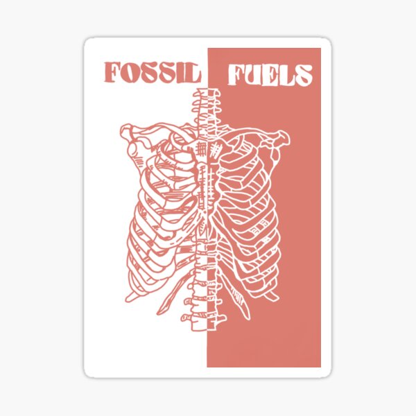 "fossil fuels" Sticker for Sale by ariinthecoil Redbubble