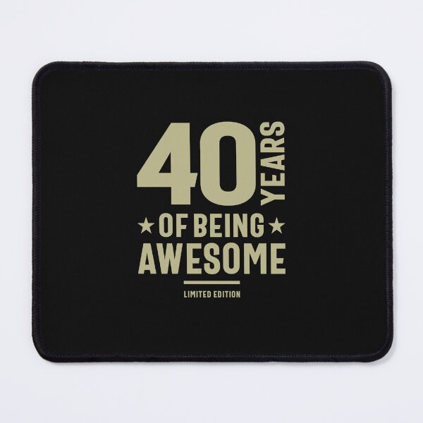 Item preview, 40 Years Of Being Awesome 40th Birthday designed and sold by cidolopez.