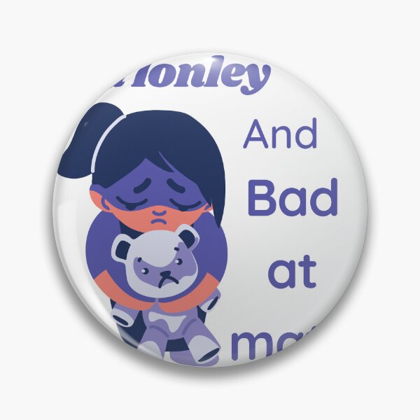 Item preview, Sad lonley and bad at math designed and sold by earth wings.