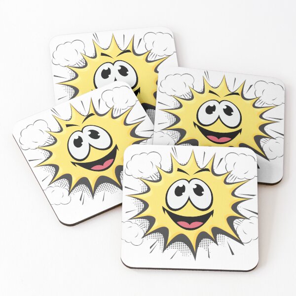 Item preview, Emotion, eyes, my children, cartoon, yellow, boom, clouds, smoke, designed and sold by AlA2 3MER.