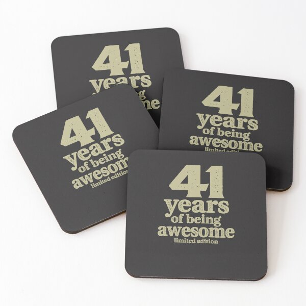 Item preview, 41 Years Of Being Awesome 41st Birthday designed and sold by cidolopez.