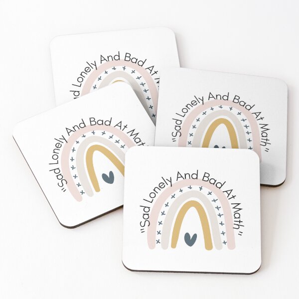 Item preview, Sad lonley and bad at math designed and sold by earth wings.