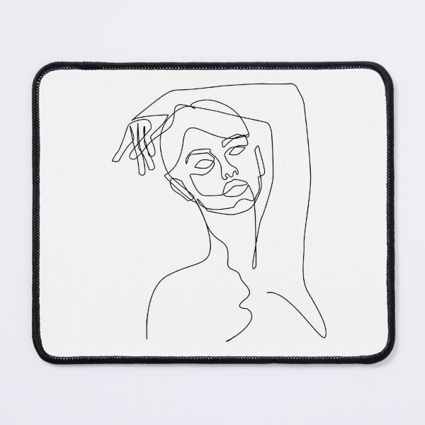 Item preview, Woman face one line drawing designed and sold by virillanissa.