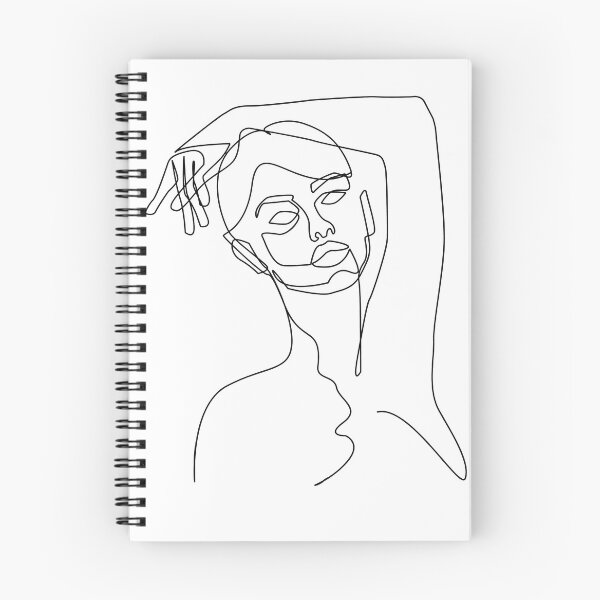 Item preview, Woman face one line drawing designed and sold by virillanissa.