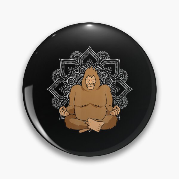 Item preview, Meditating Bigfoot Sasquatch Believer Mandala Lover designed and sold by dmimishinyo9r.