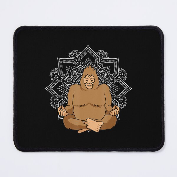 Item preview, Meditating Bigfoot Sasquatch Believer Mandala Lover designed and sold by dmimishinyo9r.