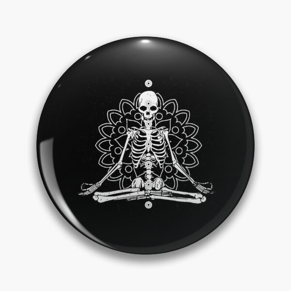 Item preview, Meditating Skeleton Spirituality And Peace designed and sold by dmimishinyo9r.