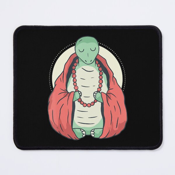 Item preview, Meditating Turtle With A Turtle Monk Meditating designed and sold by dmimishinyo9r.