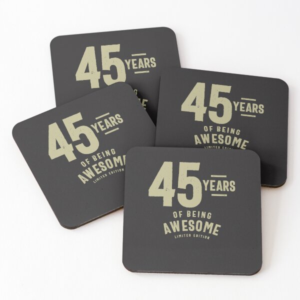 Item preview, 45 Years Of Being Awesome 45th Birthday designed and sold by cidolopez.