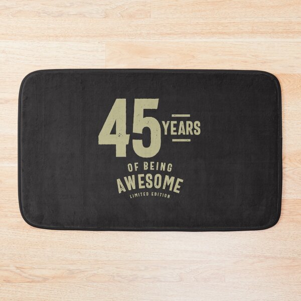 Item preview, 45 Years Of Being Awesome 45th Birthday designed and sold by cidolopez.