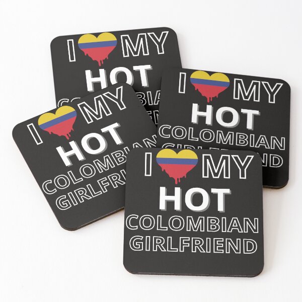 Item preview, I LOVE MY COLOMBIAN GIRLFRIEND  designed and sold by Suzy Perez Art.