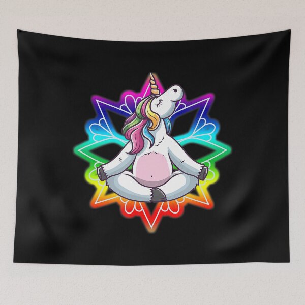 Item preview, Meditating Unicorn designed and sold by dmimishinyo9r.
